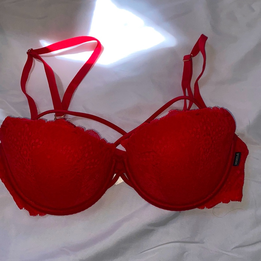 Pink 34C push up date bra